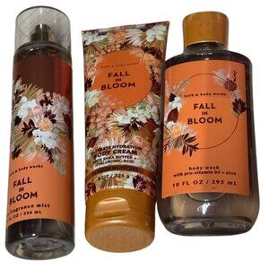 Bath &‎ Body Works Fall In Bloom Body Care Set New